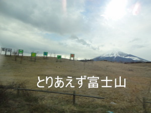 子どもの国周辺の富士山